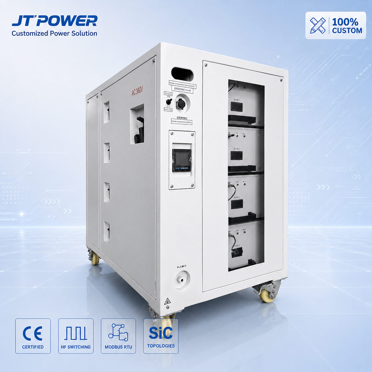 锌电积 30000A 6V 工业金属整流器 - 湿法冶金锌电解大功率高频开关直流整流电源主图