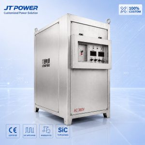 介通电源5000A 12V 钴电积整流器机柜